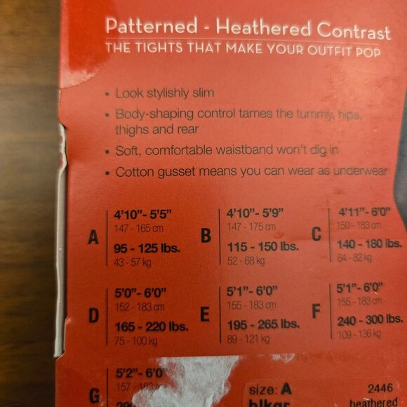 Spanx Tight End Tights Heathered Contrast Black Gray Shapewear Two Tone A NWT - Picture 7 of 9